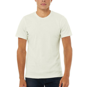 Bella + Canvas Unisex Jersey Short-Sleeve T-Shirt Heather Brown Basic 100% Cotton 200g Breathable Quick Dry O-Neck Regular Fit - Product Image 2