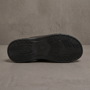 LEATHER STUDIO Handmade High Quality Unisex Genuine Leather Sandals Flat Massage Upper Suede Lining Slip Resistant - Product Image 3