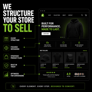 Développement de sites e-commerce Shopify Reidify pour boutiques en ligne, pages de produits, flux de paiement, compatible IA, ventes, Mac, Internet - Product Image 3