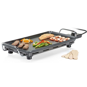 Electric Grill Non-Stick Griddle Pan Indoor Outdoor <b>BBQ</b> Cooking Surface Stainless Steel Skewer Meat Vegetable Grill 67X28CM - Product Image 2