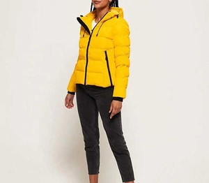 High Quality <b>Lightweight</b> <b>Women</b> Puffer <b>Jacket</b> Woven Plaid Dyed Breathable Soft <b>Waterproof</b> Winter Casual Wear Regular Fitness - Product Image 1
