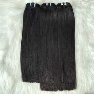 Extensiones de cabello humano de trama de piel de color negro recto de hueso para mujeres cabello crudo y Frente de encaje de fuente vietnamita - Product Image 2