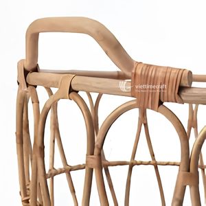 Handmade Natural Rattan Eco-Friendly Multifunction Storage <b>Basket</b> Handles Home Decoration Woven <b>Wicker</b> Organizer for <b>Laundry</b> - Product Image 2