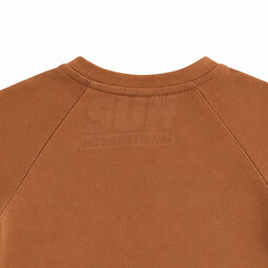 เสื้อยืดเด็กคุณภาพพรีเมียม ทรงหลวม สีพื้น ผ้าฝ้าย 100% สีตัดกัน แห้งเร็ว ระบายอากาศดี เป็นมิตรกับสิ่งแวดล้อม วัสดุที่ดีที่สุด - Product Image 6