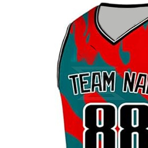 Maillot de basket-ball personnalisé pour hommes, haute qualité, 100% polyester, sans manches, col en V, tissu respirant à séchage rapide, service OEM, nom et numéro - Product Image 2