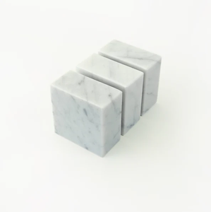<b>Wedding</b> Reception Marble Table Numbers Holder Tabletop Decoration 3 Clip Slot Holder Wholesale Price - Product Image 1