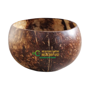 ชามเปลือกมะพร้าวทำมือขายส่ง ชามครัวธรรมชาติรักษ์โลก ผลิตในเวียดนาม Eco2go - Product Image 2