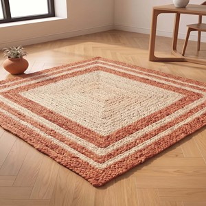 Tapis d'escalier en terre cuite, ensemble de tapis modernes à double bordure pour escaliers intérieurs, couloirs, entrées, décorations de sol pour la maison - Product Image 5
