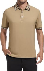 Camisas de Golf de Piqué de Alta Calidad para Hombre, Manga Corta, Elásticas, Informales de Negocios, Polos para Hombre - Product Image 6