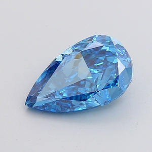 Diamante Natural Suelto de Color Azul Intenso, Forma de Pera Celestial, 3.50-3.60 Ct, para Producción de Joyería Personalizada - Product Image 1