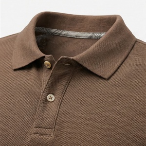 เสื้อโปโลผู้ชายแขนสั้นผ้าฝ้ายไซส์ใหญ่ พิมพ์ลายปักโลโก้ตามสั่ง สีพื้น ปรับแต่งสีได้ ชุดกีฬา - Product Image 4