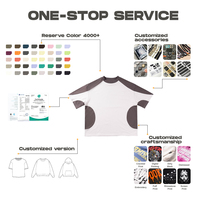 T-shirt tendance surdimensionné 2026 personnalisé avec impression sérigraphique, sérigraphie et tissu de haute qualité pour unisexe