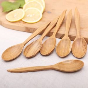 Juego de Cucharas para Servir Ensaladas de Madera Woodluxe con Espátula, Utensilios de Cocina Ecológicos, Juego de Servidores de Ensaladas de Madera Natural - Product Image 6