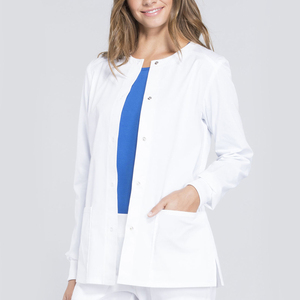 Uniformes Médicos Personalizados con Múltiples Bolsillos para Enfermeras y Salones de Belleza, Chaquetas de Alta Calidad para Hospitales y Clínicas para Mujeres - Product Image 4
