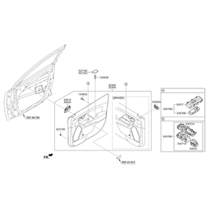 Nouvelles commutateurs et commandes Niro 93570G5040 - Product Image 2