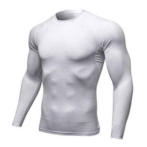 Nouvelle Arrivée : Maillots de Compression Tricotés de Qualité Supérieure pour Logo Personnalisé Élégant, Faible MOQ, Rash Guard Sportif Unisexe - Product Image 2