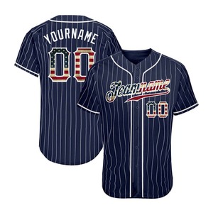 Camisetas de Béisbol Personalizadas con Transferencia de Calor, Transpirables, de Spandex/Algodón, Unisex, Tallas Grandes para Adultos, Logotipo Multiposición - Product Image 4