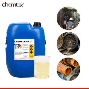 Liquide de nettoyage et de détartrage industriel Chemtex Chemclean 01 pour chaudières, condenseurs et échangeurs de chaleur, fabriqué en Inde - Product Image 2