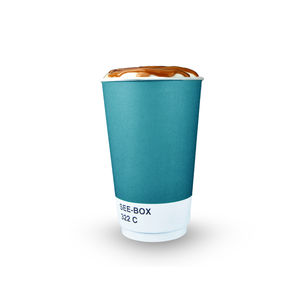 Vasos de Papel para Café de Doble Pared de 16 oz con Marca Personalizada, Estilo para Llevar - Product Image 6