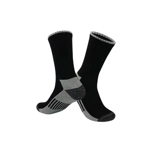 wholesale mens custom logo crew <b>socks</b> colorful cotton athletic gym <b>socks</b> breathable cushioned <b>running</b> sports performance - Product Image 3