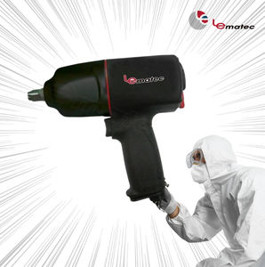 Clé à chocs pneumatique composite à double marteau 1/2 pouce pour automobile, modèle LEMATEC LE-IWT-A2, couple maximal de 895 Nm, fabrication taïwanaise - Product Image 1