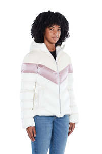 Veste matelassée haut de gamme pour femme – Idéale pour l'hiver, décontractée et résistante au vent, avec fermeture éclair et poches latérales - Product Image 5