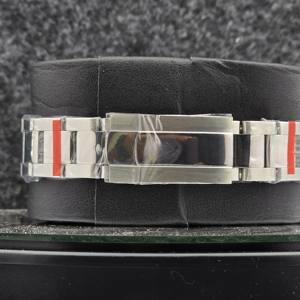 Luxury 41mm Men's <b>Watch</b> Stainless Steel Automatic Mechanical Style Burgundy Red Dial <b>Diamond</b> Hour Markers Business Wristwatch - Product Image 4