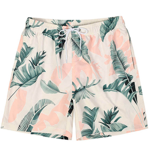 Shorts de bain décontractés respirants pour hommes grande taille, couleur unie, haute qualité, pour l'été - Product Image 1