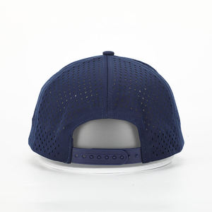 Trending Performance Street Style Casual Trucker <b>Hat</b> Laser Perforated Snapback <b>Cap</b> Custom Logo OEM Unisex 100% Polyester - Product Image 5