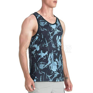 เสื้อกล้ามผู้ชายแบบพื้นฐาน ผ้าฝ้ายเนื้อนุ่ม สวมใส่สบายสำหรับฤดูร้อนและกิจวัตรประจำวัน - Product Image 5