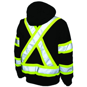 Chaqueta Reflectante de Seguridad para Trabajadores al Aire Libre, Personal de Construcción, Operaciones de Tráfico, Trabajos de Utilidad y Mantenimiento - Product Image 4