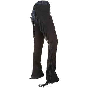 Motorcycle Leather <b>Chaps</b> for Men Biker Breathable Windproof Anti-UV <b>Waterproof</b> Premium Quality Fully Lined Protective INTRAX - Product Image 3