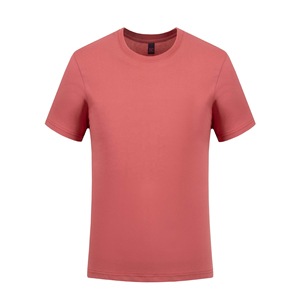 Camiseta de Manga Corta con Cuello Redondo para Hombre, 100% Algodón, Color Sólido, Estilo Casual, Corte Regular, Tejido Liso - Product Image 5