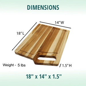 Tabla de Cortar de Bambú de Alta Calidad, Grande, Ecológica, para Preparación de Alimentos, Directo de Fábrica - Product Image 2