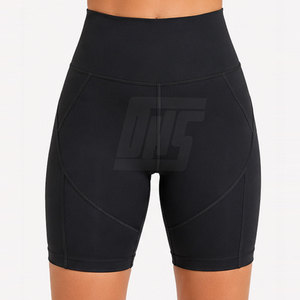 Shorts de sport premium pour femmes, taille haute, extensibles, confortables pour la gym, la course, le yoga et l'entraînement - Product Image 2