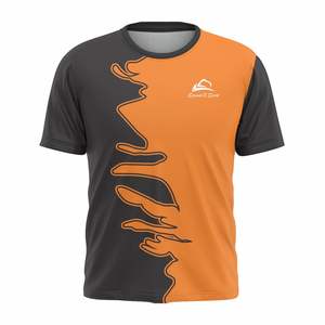 Camisetas personalizadas 100% poliéster algodón para hombre, camisetas de manga corta con logo personalizado, fabricante OEM ODM - Product Image 1