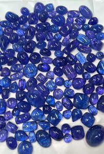 Prix de gros Radha Arts Tanzanite naturelle cabochon pierres précieuses bleues en vrac origine Tanzanie haute qualité 2-4 carats taille libre pour la création de bijoux - Product Image 4