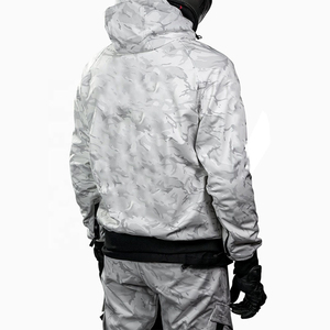 Sweat à capuche de sécurité pour moto 100% coton, protection CE niveau 2, équipement de moto, hiver, imperméable, décontracté - Product Image 4