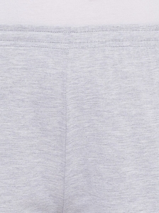Shorts de Algodón Tejido Rosa para Mujer, con Bolsillos, Cintura Elástica, Corte Regular, Color Sólido, Transpirables, Cintura Media - Product Image 3