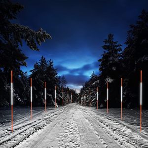 48 In. Driveway Reflectors Snow Stakes Driveway Markers - Product Image 3