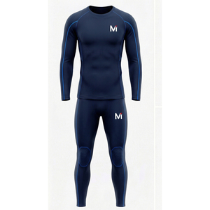 Conjunto de Manga Larga de Compresión Premium Titan Shield para Entrenamiento en Gimnasio MALUZA INDUSTRIES Active Fit - Product Image 3