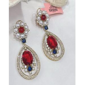 Pendientes de Diseño Elegantes con Toque Brillante, Pendientes Fusion para Mujeres y Chicas, para Looks de Noche, para Fiestas, Moda - Product Image 1