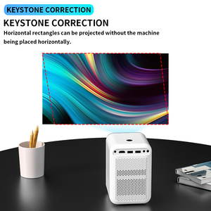 โปรเจคเตอร์พกพา K7 Mini LED ขายดี 720P HD Smart Android 14 หน่วยความจำ 8GB ความสว่างสูง 180ANSI เหมาะสำหรับธุรกิจ การศึกษา และใช้งานกลางแจ้ง - Product Image 6