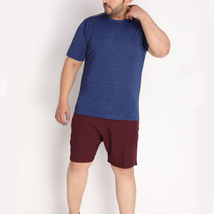 Shorts pour hommes de taille standard, design tendance, couleur unie, impression de logo personnalisée, séchage rapide, respirant, antibactérien, décontracté - Product Image 5