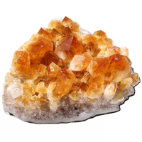 Cristaux de Citrine Jaune de Qualité Supérieure en Gros, Forme Irrégulière, Cristal Brut, Guérison, Feng Shui, Décoration d'Intérieur, Style Féerique