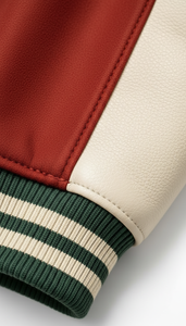 Oversized American Style Quilted Lining Sublimation Print Winter Hooded Unisex Front Logo Wholesale Varsity <b>Jacket</b> - Product Image 5