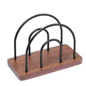 Classic Contemporary Metal Napkin Stand For Dining Table And <b>Kitchen</b> Stylish <b>Tissue</b> <b>Holder</b> For Home Office And Restaurant - Product Image 6