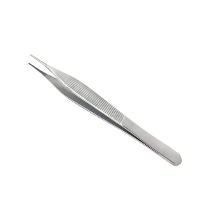 Pinces à dissection Adson Brown, pinces anatomiques pour tissus, à usage unique, instruments chirurgicaux Adson Brown, longues, en acier inoxydable - Product Image 2
