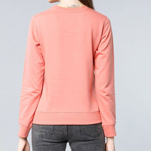 Sweat-shirts d'hiver pour femmes en polyester à 100 %, col ras du cou, design personnalisé, streetwear, avec logo frontal, prix de gros abordable - Product Image 4