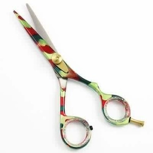 กรรไกรตัดผมสแตนเลสสำหรับร้านเสริมสวยอุปกรณ์ตัดผมมืออาชีพ - Product Image 5